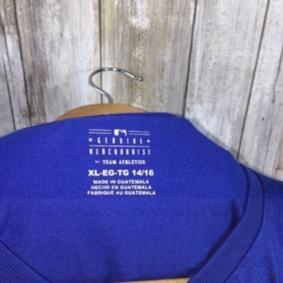 MLB Kids Kansas City Royals Glitter Tee - Picture 4 of 4